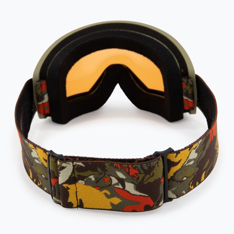 Lyžiarske okuliare DRAGON DX3 OTG leafy camo/lumalens amber 3
