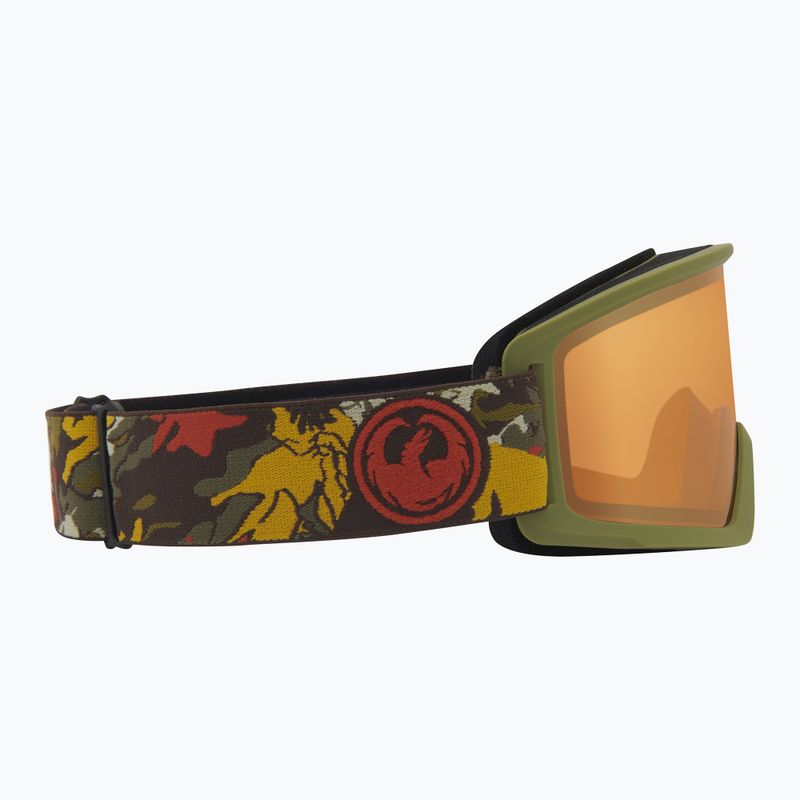 Lyžiarske okuliare DRAGON DX3 OTG leafy camo/lumalens amber 4