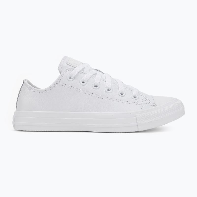 Tenisky Converse Chuck Taylor All Star Leather white mono 2