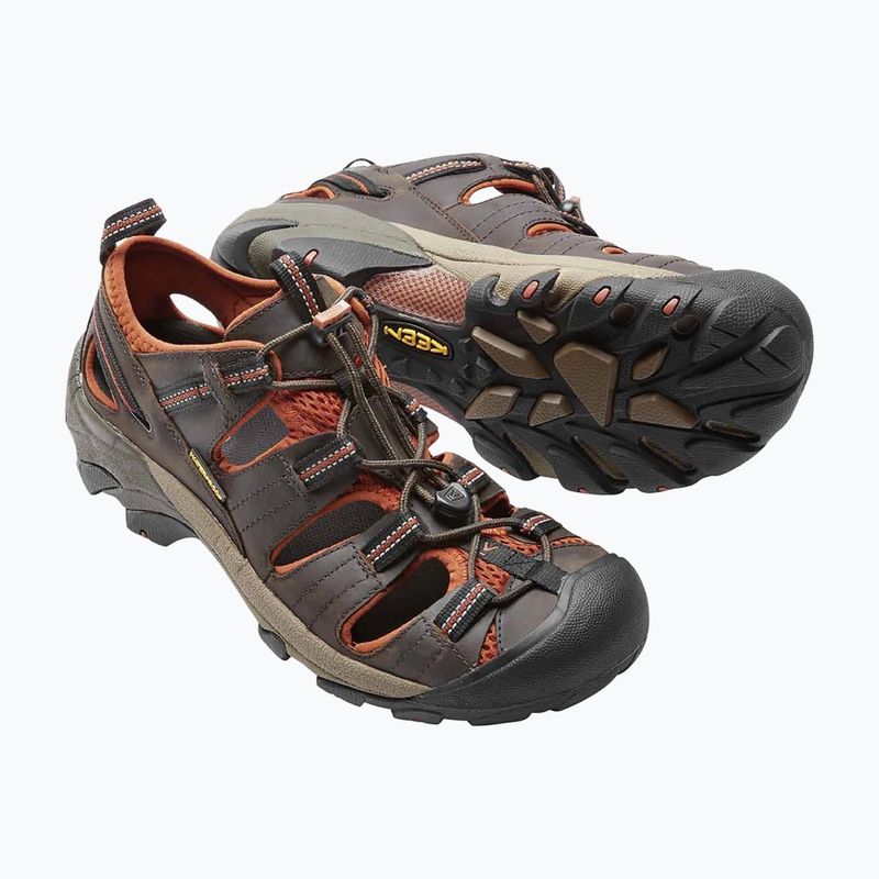 KEEN Arroyo II pánske sandále black olive/bombay brown 7