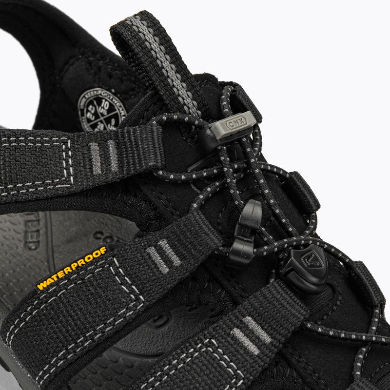 Pánske trekingové sandále Keen Clearwater CNX black 1866 8
