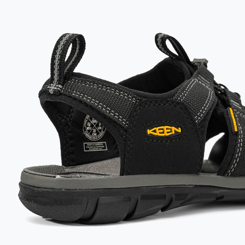 Pánske trekingové sandále Keen Clearwater CNX black 1866 9