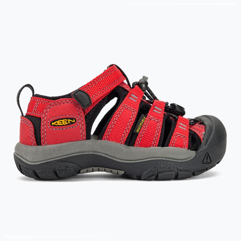Detské sandále KEEN Newport H2 ribbon red/gargoyle 2