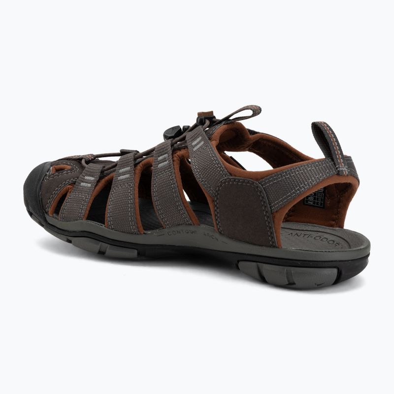Pánske sandále KEEN Clearwater CNX raven/tortoise shell 3