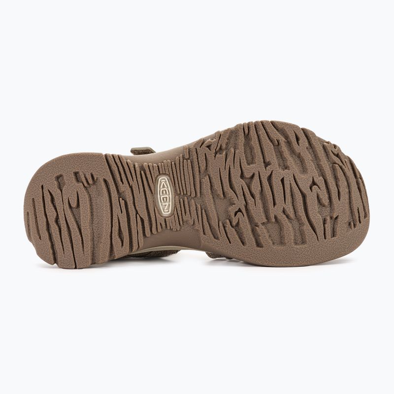 Dámske trekingové sandále KEEN Rose brindle/shitake 5