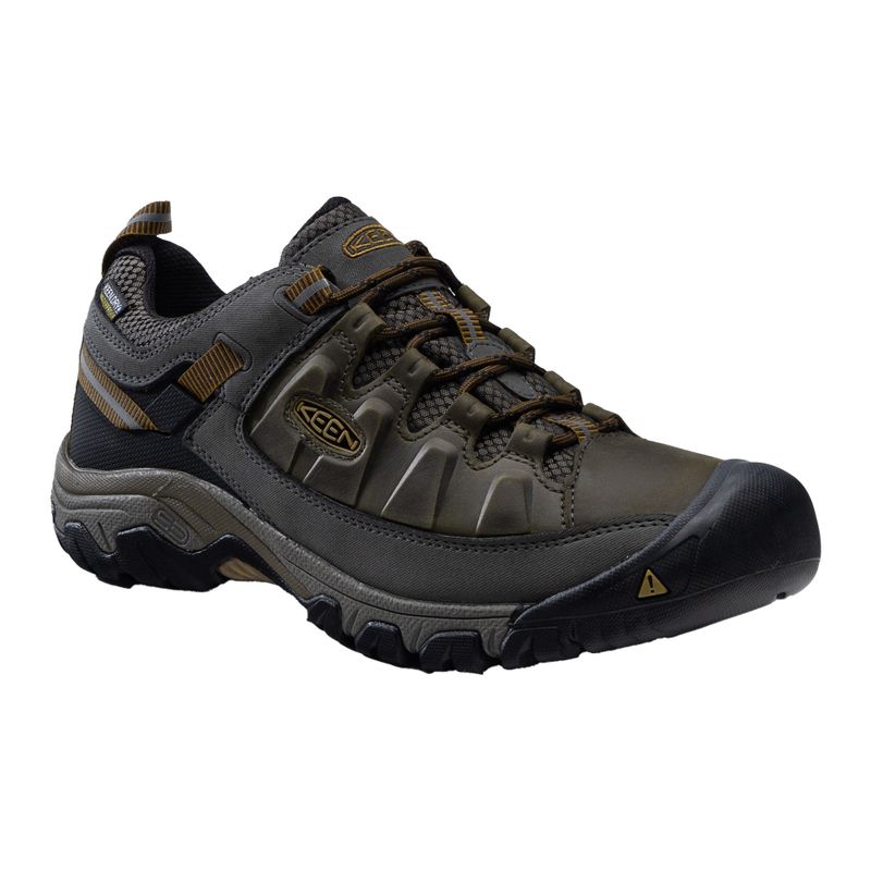 Pánske trekové topánky KEEN Targhee III Wp green-brown 1017784