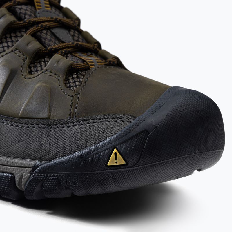 Pánske trekové topánky KEEN Targhee III Wp green-brown 1017784 7