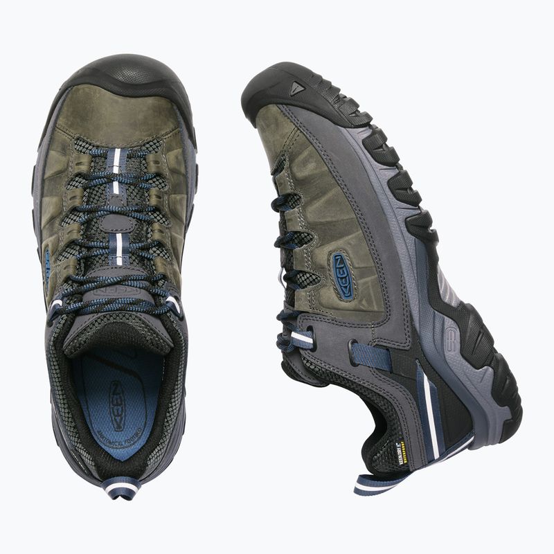 Pánske trekové topánky KEEN Targhee III Wp grey 1017785 13