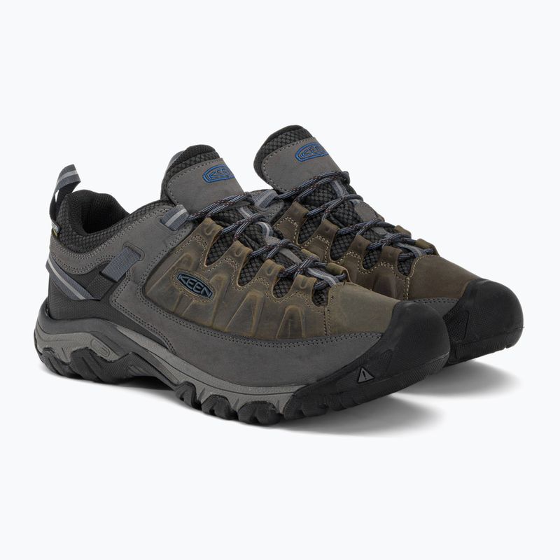 Pánske trekové topánky KEEN Targhee III Wp grey 1017785 4