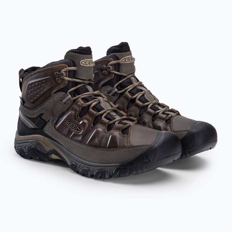 KEEN Targhee III Mid pánske trekové topánky hnedé 1017786 5