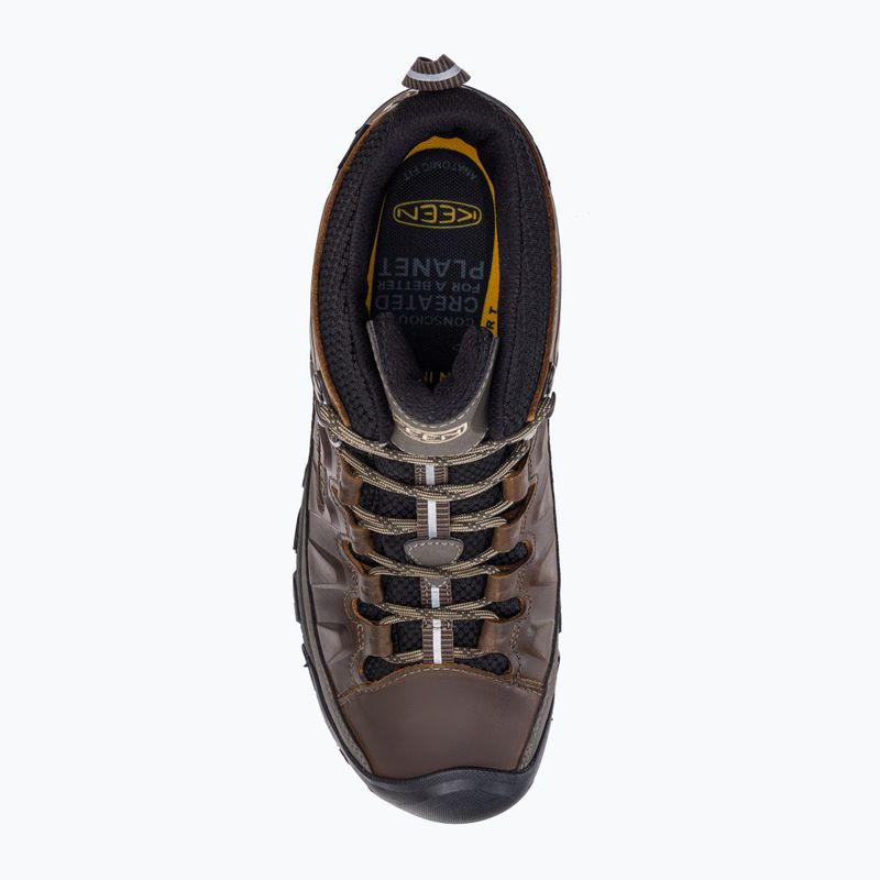 KEEN Targhee III Mid pánske trekové topánky hnedé 1017786 6