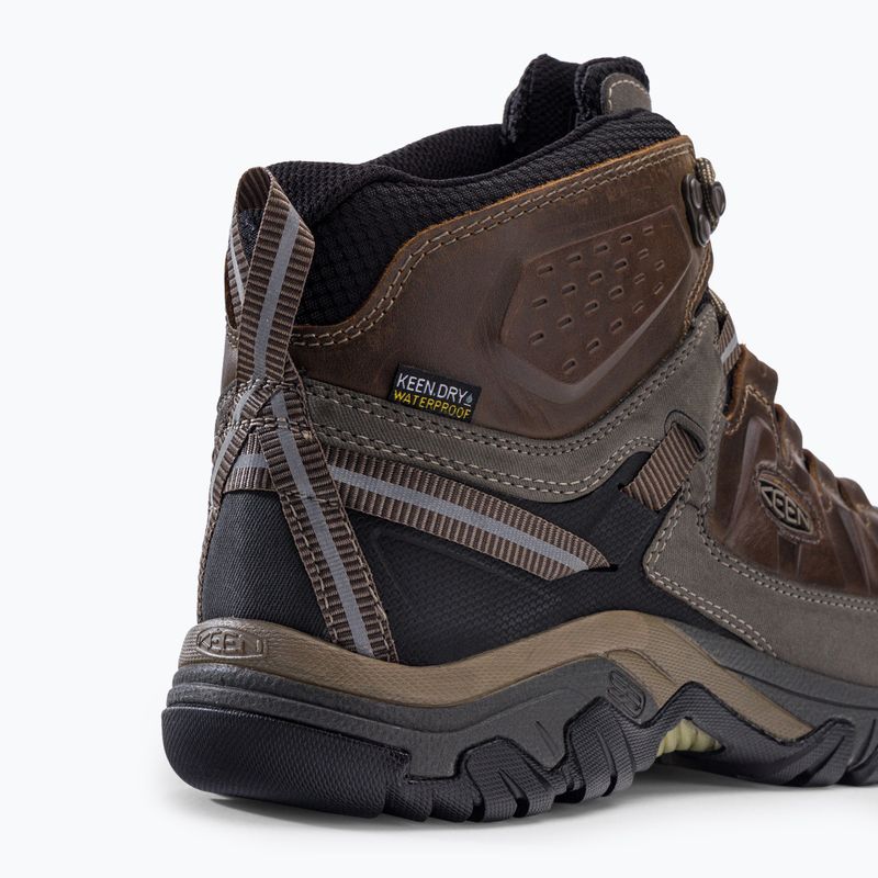 KEEN Targhee III Mid pánske trekové topánky hnedé 1017786 8