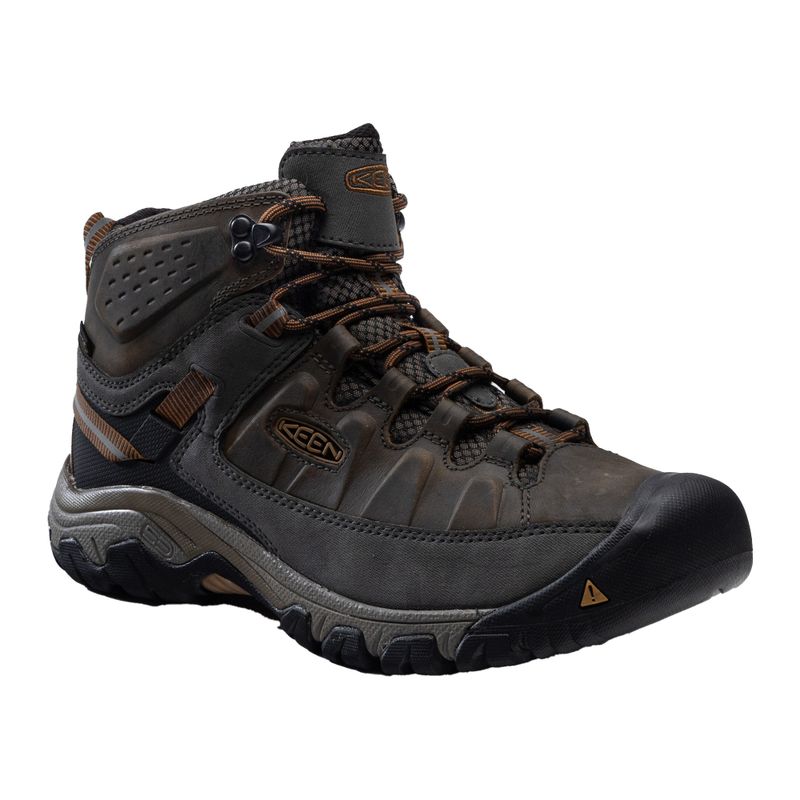 Pánske trekové topánky KEEN Targhee III Mid black olive 1017787