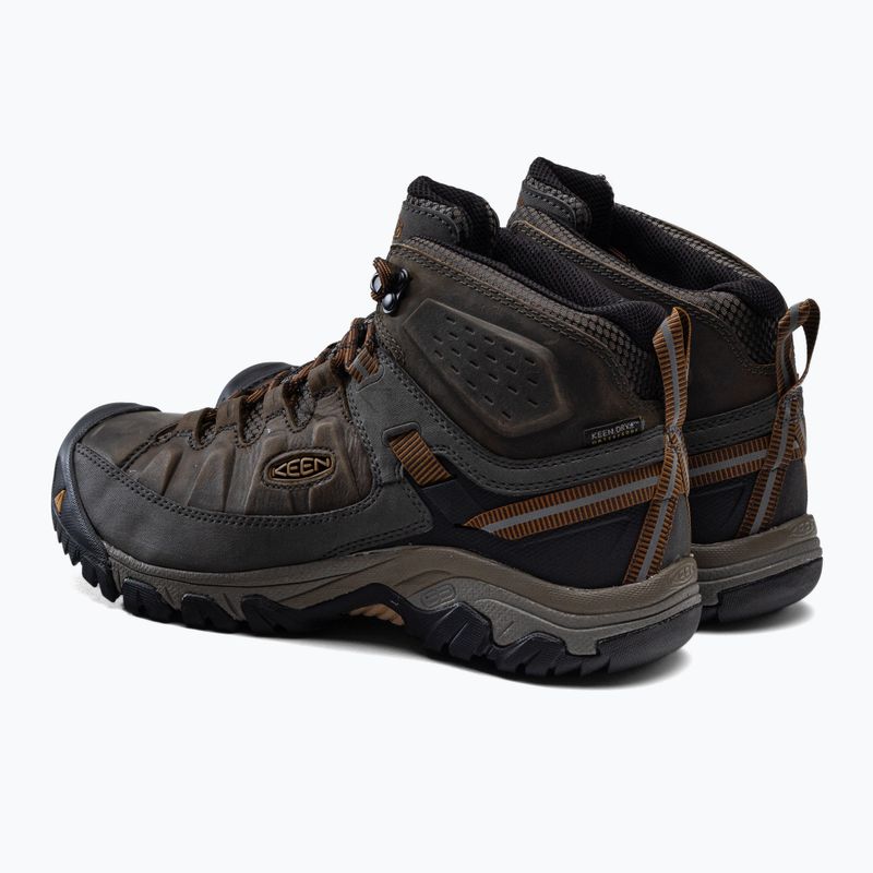 Pánske trekové topánky KEEN Targhee III Mid black olive 1017787 3