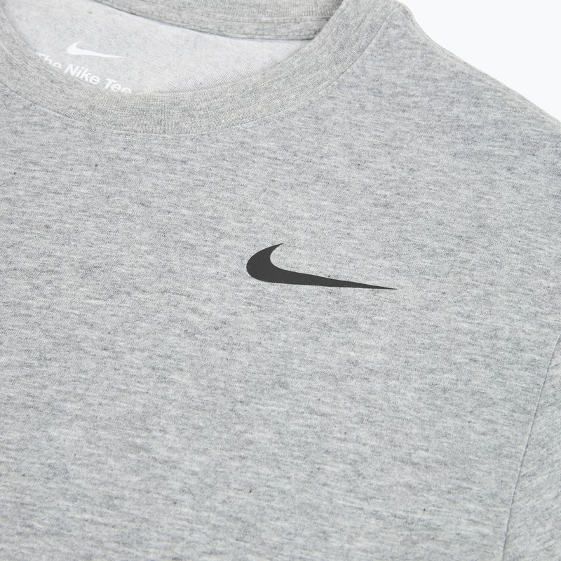 Pánske tričko Nike Dri-Fit Smokey Carbon Heather/Black 3