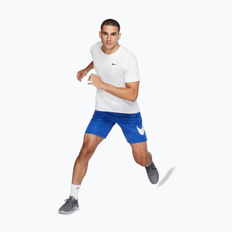 Pánske tričko Nike Dri-Fit smoky white/black 2