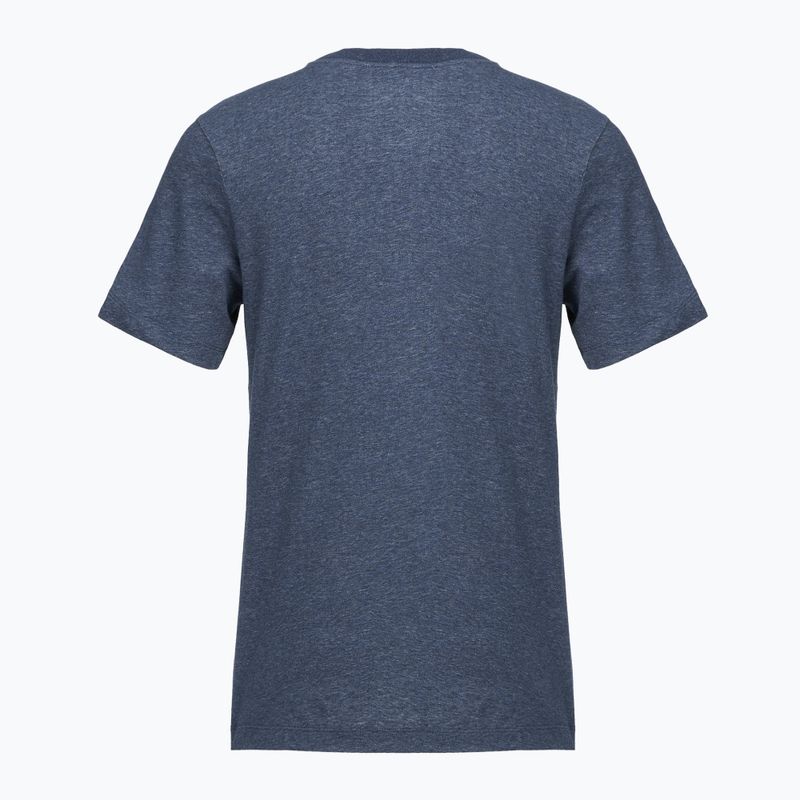 Pánske tričko Nike Dri-Fit smokey obsidian heather/matte silver 2