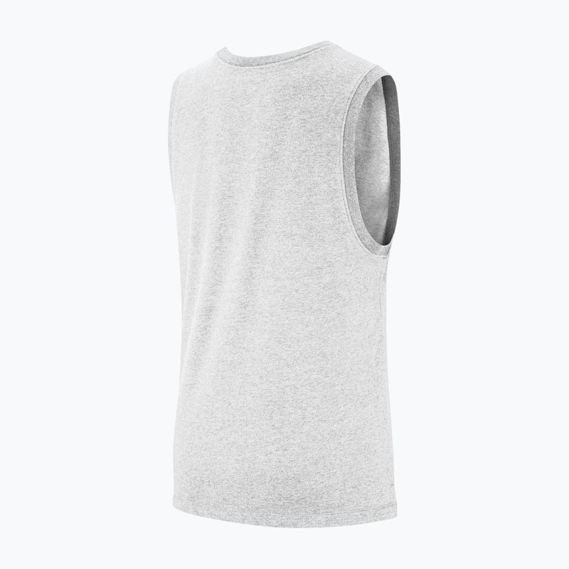 Pánske tréningové tričko Nike Dri-Fit TT dark grey heather/black 6