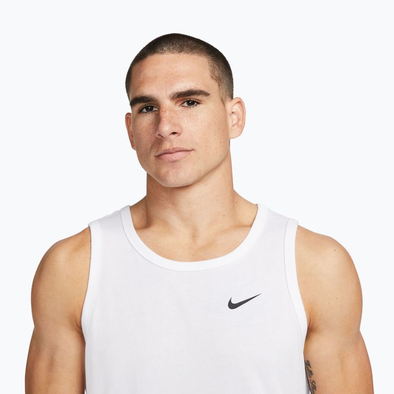 Pánske tréningové tričko Nike Dri-Fit TT white/black 4
