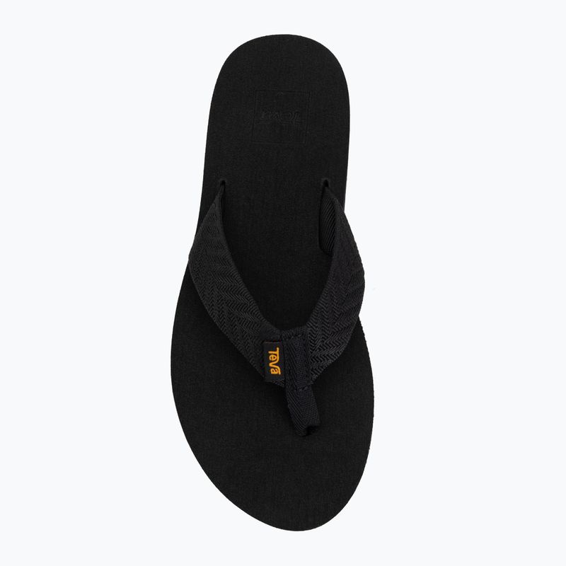 Dámske žabky Teva Mush II fronds black 5