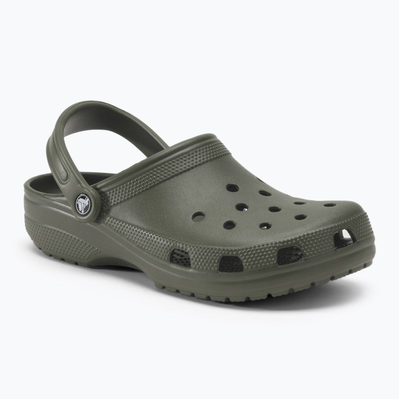 Pánske žabky Crocs Classic dusty olive 2