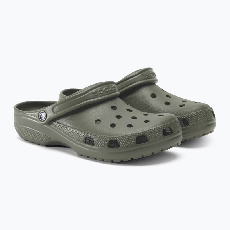 Pánske žabky Crocs Classic dusty olive 5