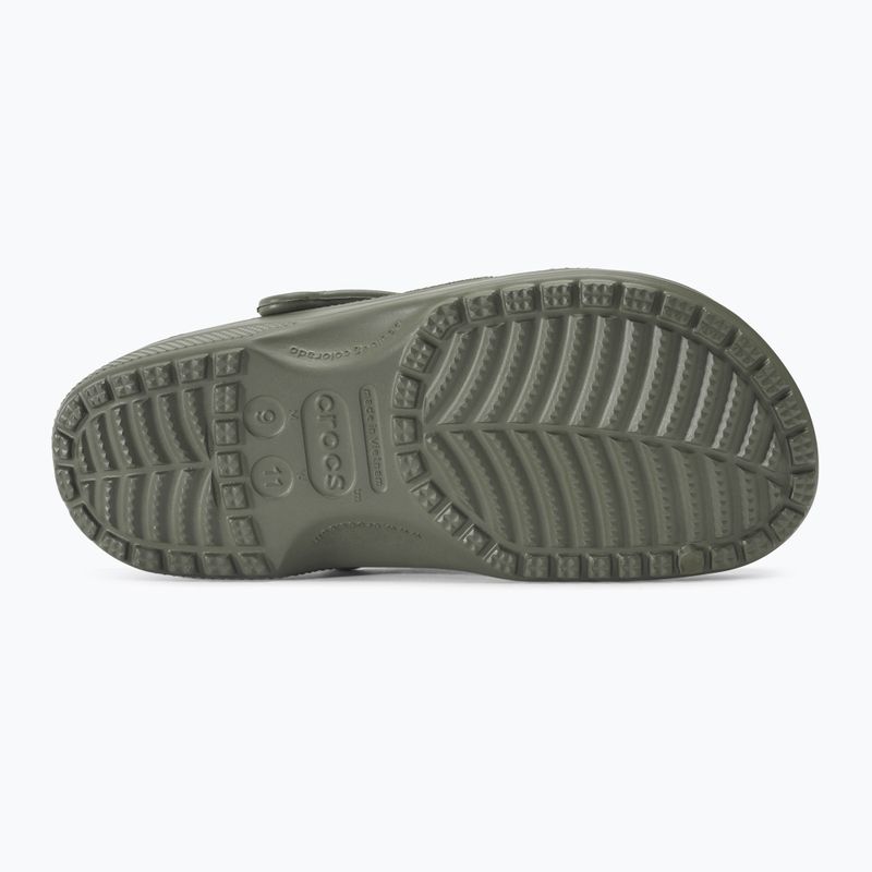 Pánske žabky Crocs Classic dusty olive 6