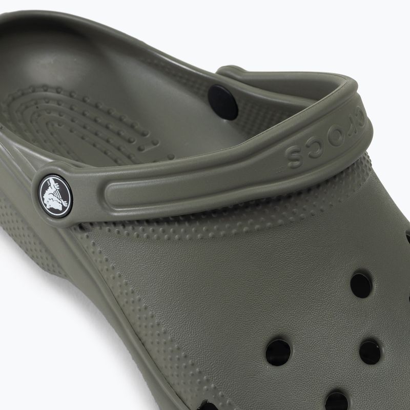 Pánske žabky Crocs Classic dusty olive 9