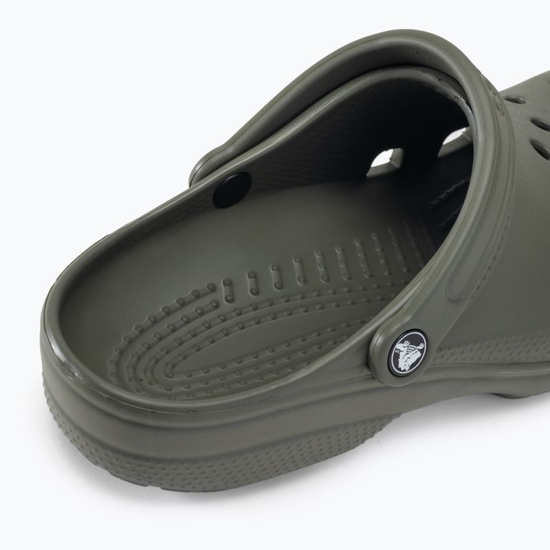 Pánske žabky Crocs Classic dusty olive 10