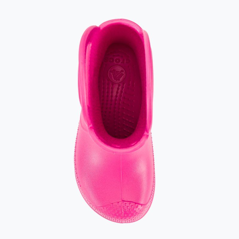 Crocs Handle Rain Boot Detské cukríky ružové wellingtons 6