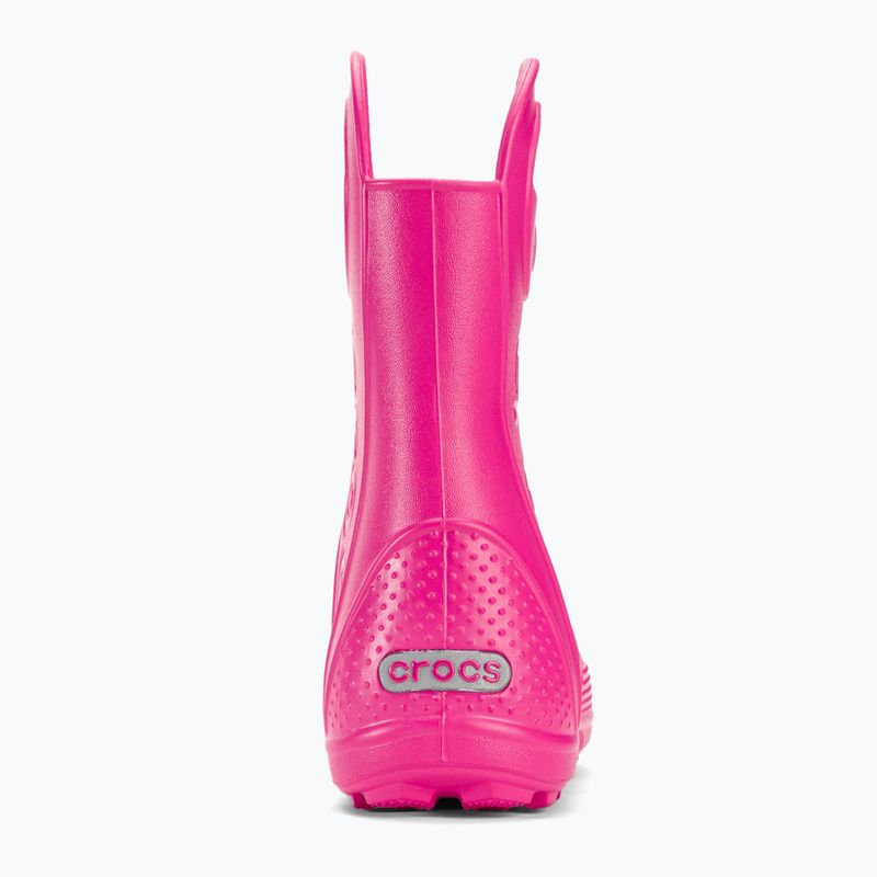 Crocs Handle Rain Boot Detské cukríky ružové wellingtons 7