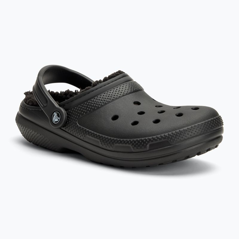 Šľapky Crocs Classic Lined Clog black/black 2