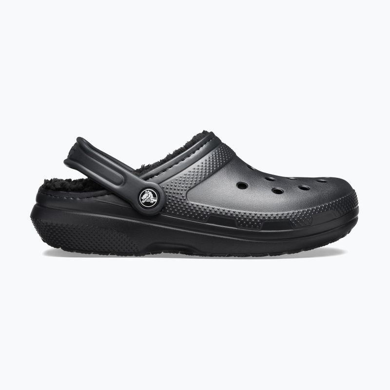 Šľapky Crocs Classic Lined Clog black/black 10