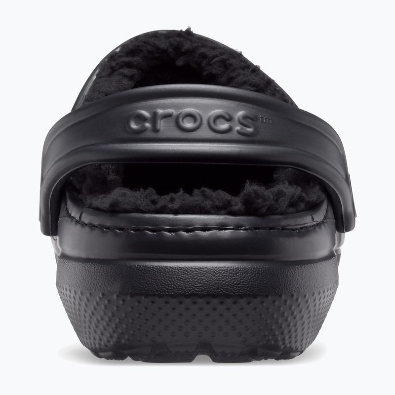 Šľapky Crocs Classic Lined Clog black/black 11