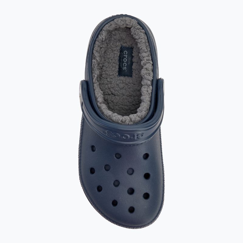 Šľapky Crocs Classic Lined Clog navy/charcoal 6