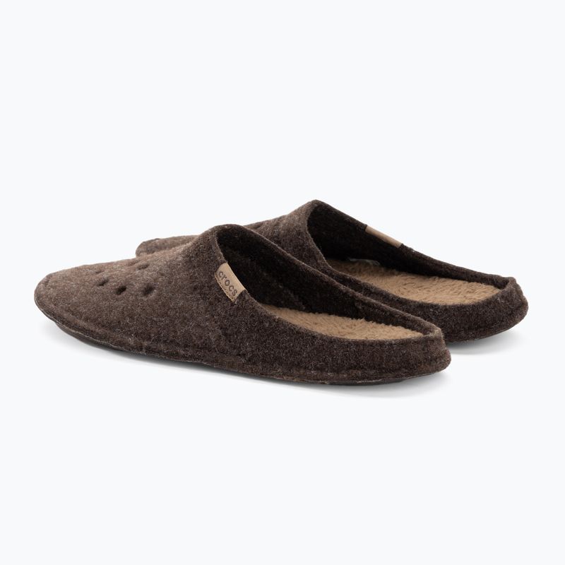 Papuče Crocs Classic Slipper hnedé 203600 3