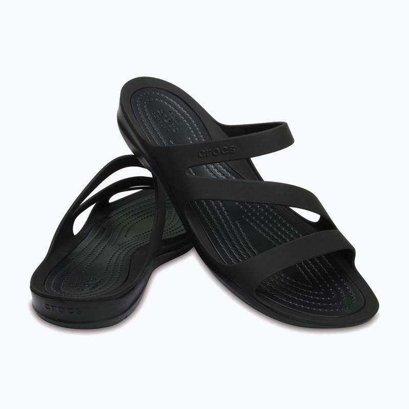 Dámske žabky Crocs Swiftwater Sandal black 203998-060 15