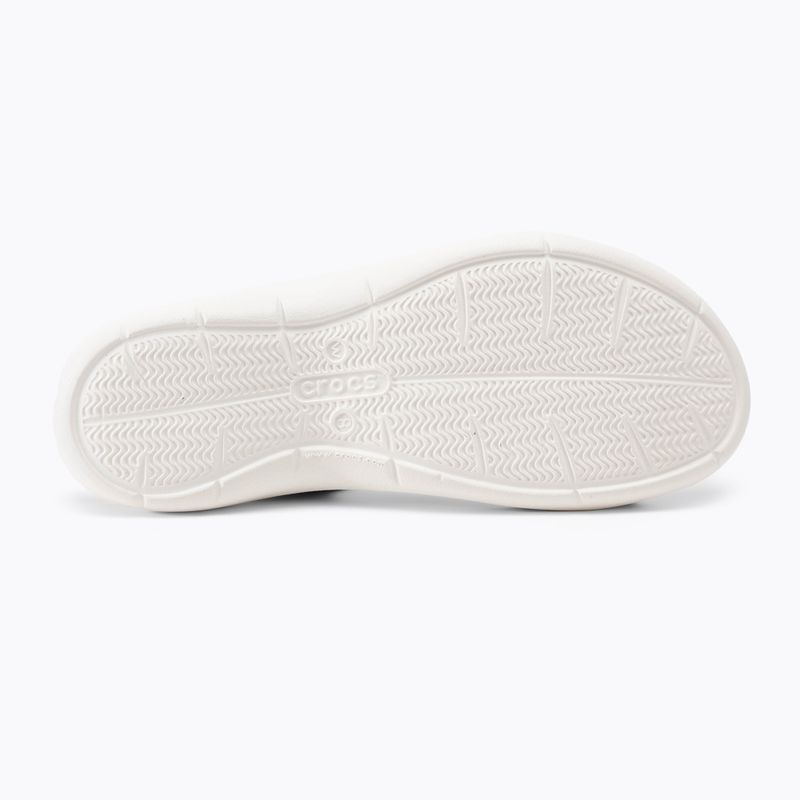 Šľapky  dámske Crocs Swiftwater Sandal W smoke/white 4
