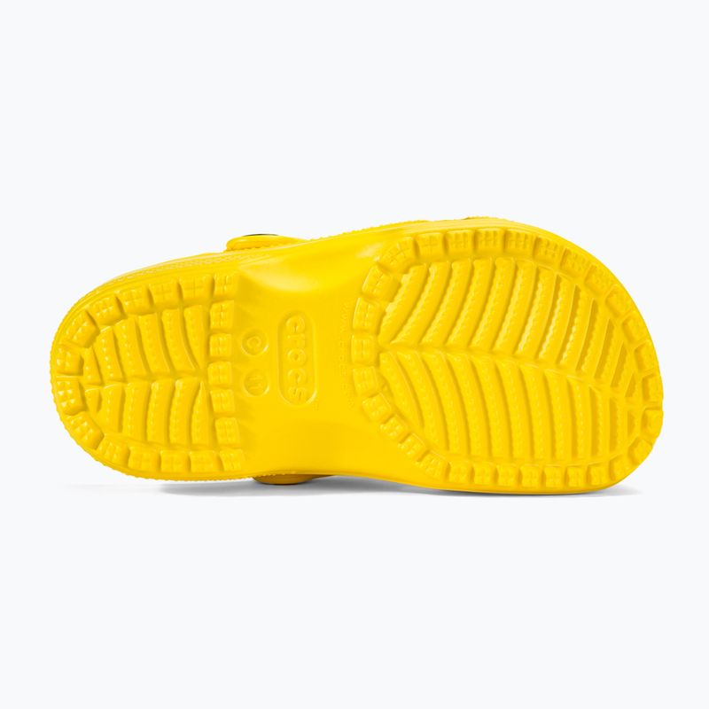 Detské šľapky Crocs Classic Clog Kids lemon 5