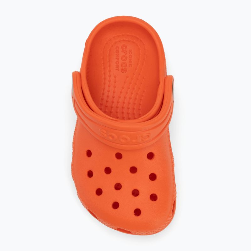 Detské žabky Crocs Classic Clog tangerine 6