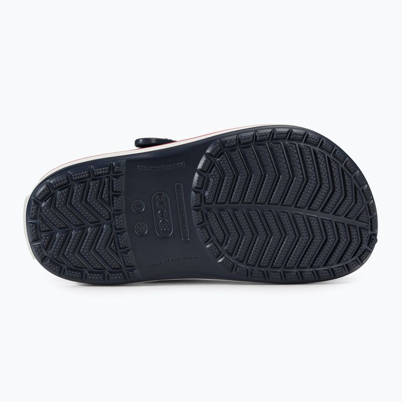 Detské šľapky Crocs Crocband Clog Kids navy/red 5