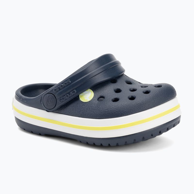Crocs Crocband Clog Detské žabky navy/citrus 2