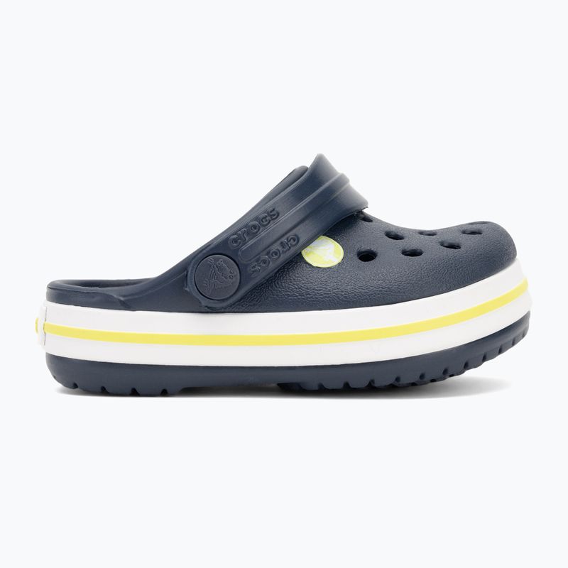 Crocs Crocband Clog Detské žabky navy/citrus 3