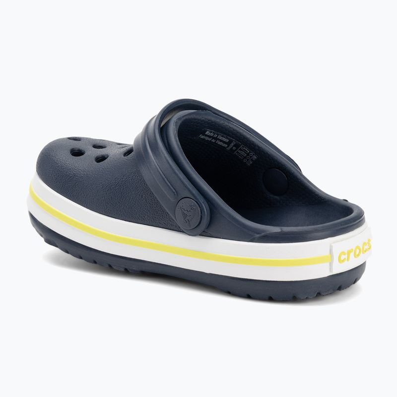 Crocs Crocband Clog Detské žabky navy/citrus 4