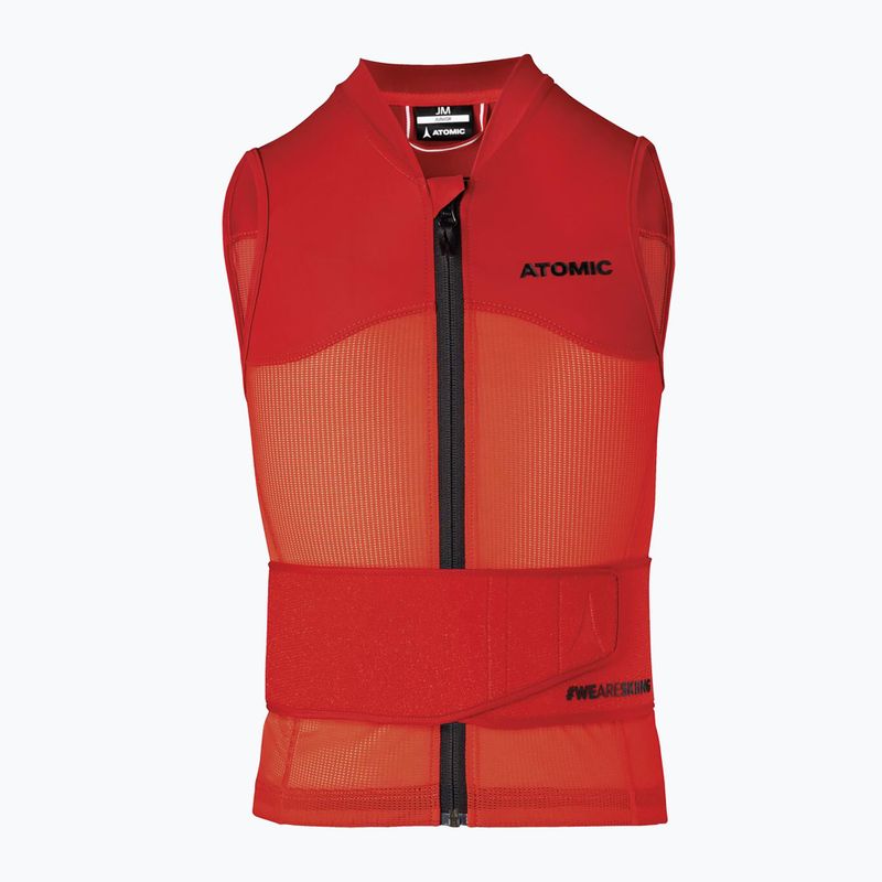 Detský lyžiarsky chránič Atomic Live Shield Vest JR red AN52522 8