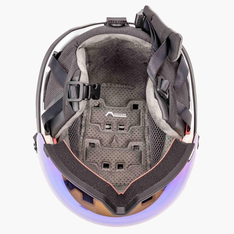 Pánska lyžiarska prilba Atomic Savor Visor Stereo Black AN500571 5
