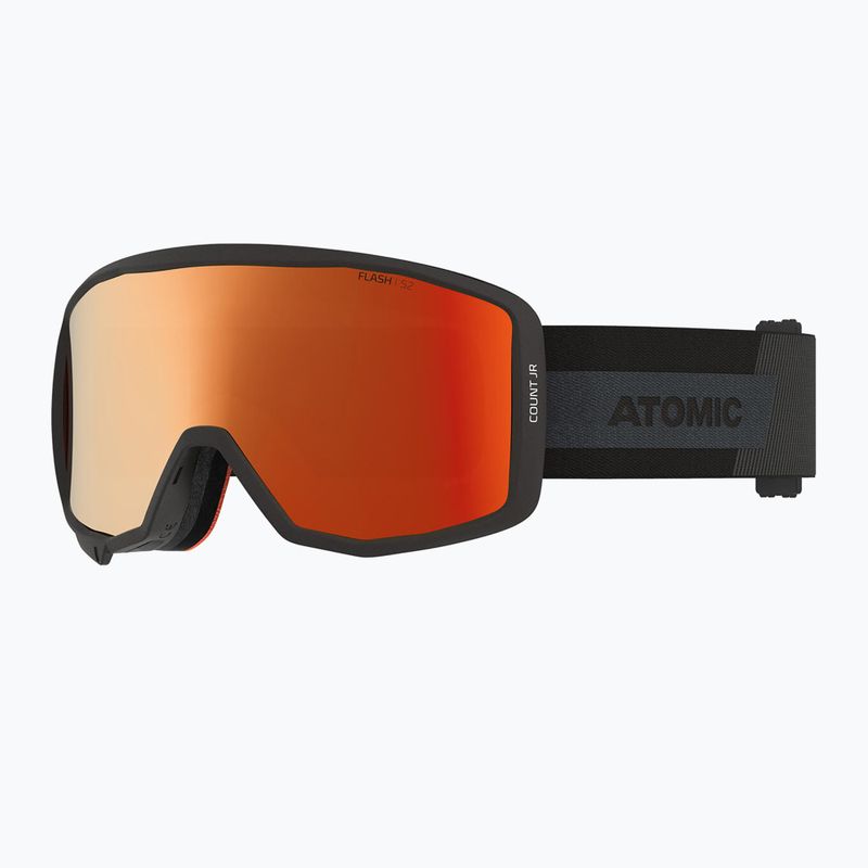 Detské lyžiarske okuliare Atomic Count Jr Cylindrical black/red flash AN51692 6