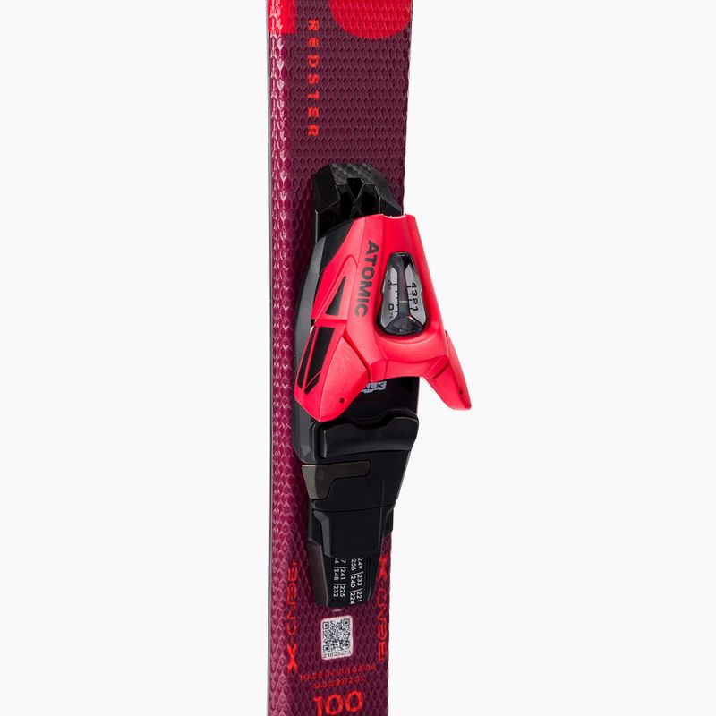 Detské zjazdové lyže Atomic Redster J2 + C 5 GW red/black AA0028368/AD5001288075 7