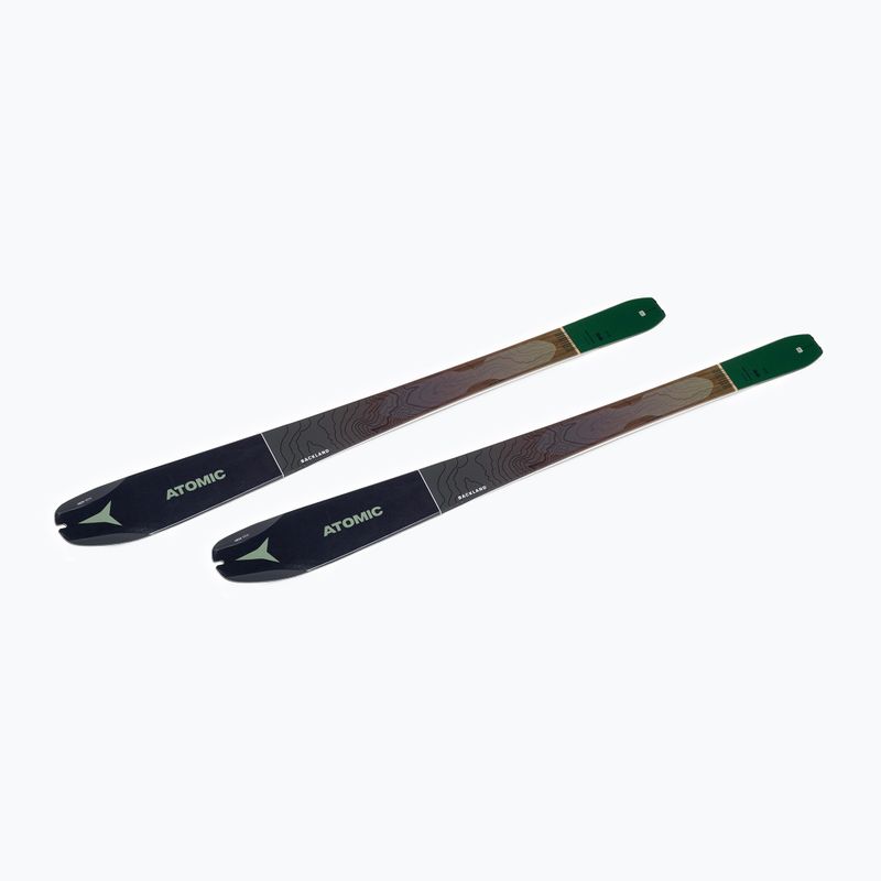 Pánske lyže Atomic Backland 95 + Skins black/green AAST164 4