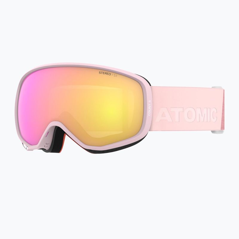 Lyžiarske okuliare Atomic Count S Stereo rose pink/yellow stereo AN516216 6